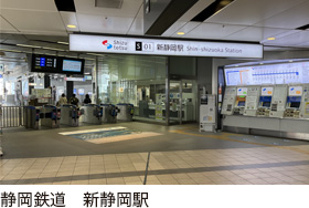 静岡鉄道　新静岡駅